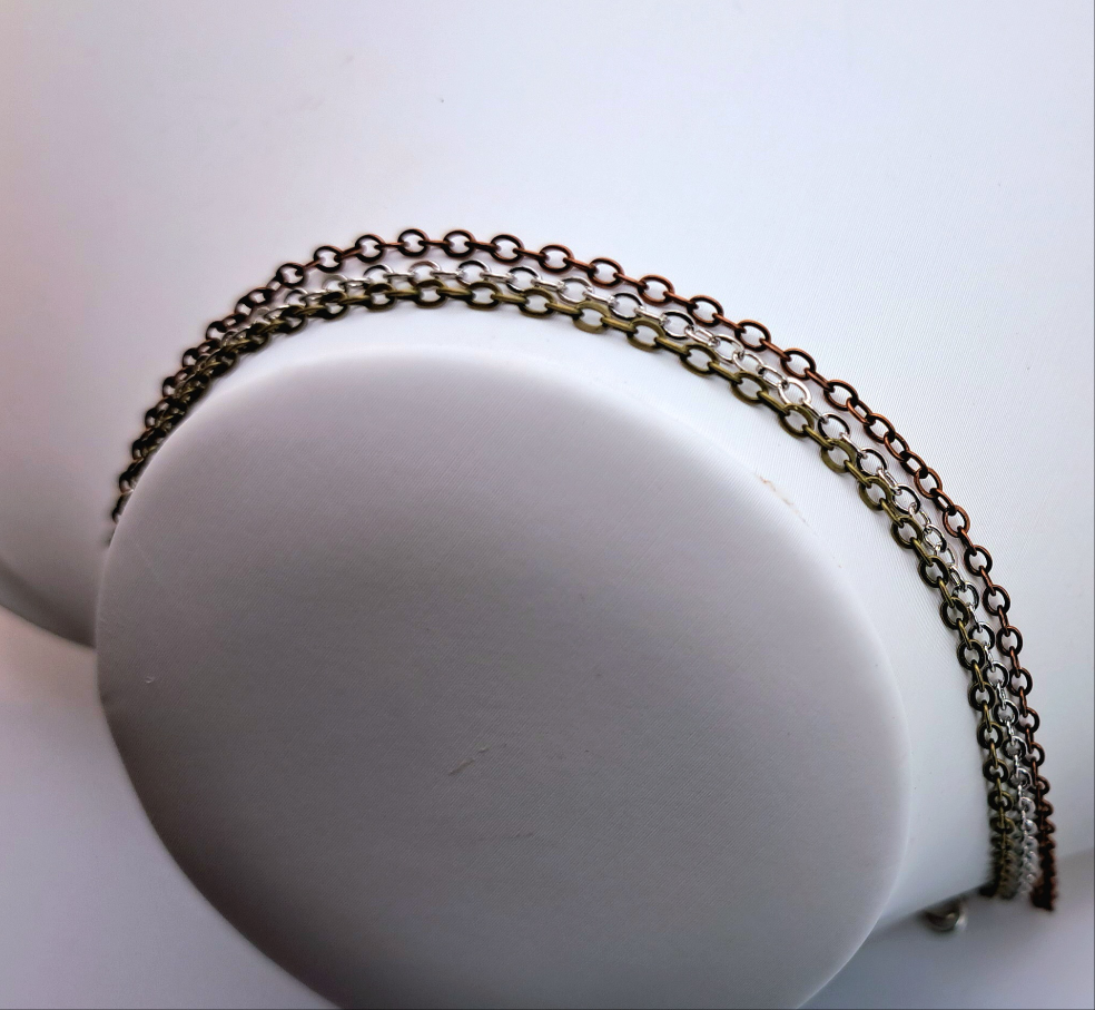 Tri Coloured Chain Bracelet