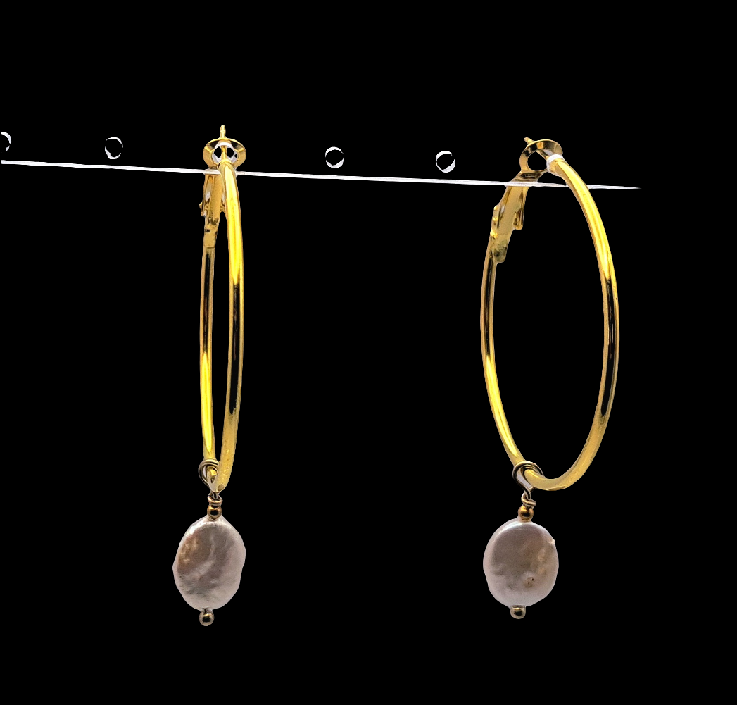 1.5 inch Hoop-Gold