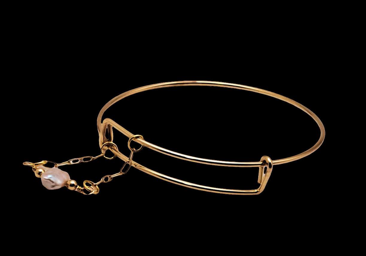 Adjustable Bracelet-Antiqued Gold