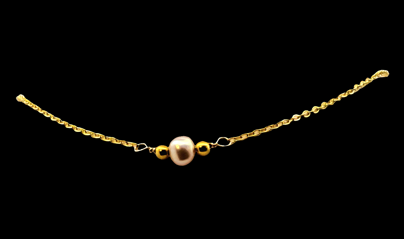 Vintage Freshwater Coloured Pearl Necklace