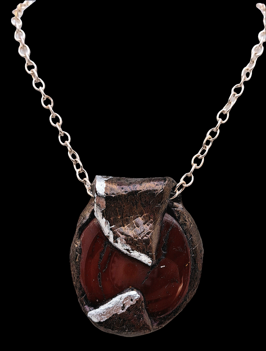 Red Jasper Large Pendant