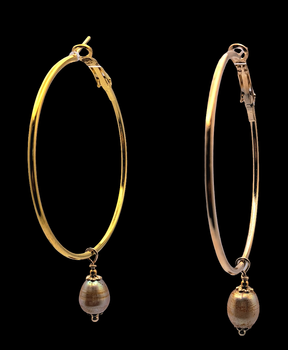 2 inch Hoop-Gold