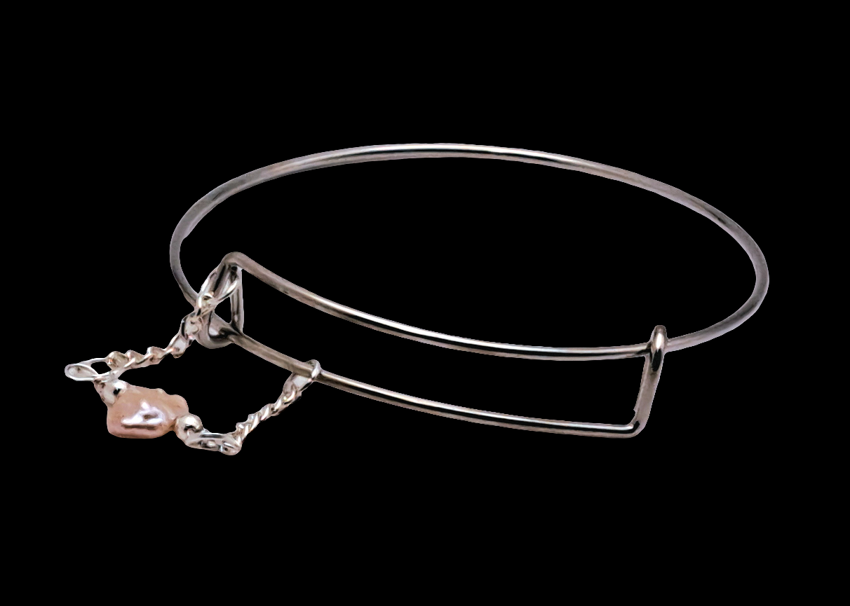 Adjustable Bracelet-Antiqued Silver