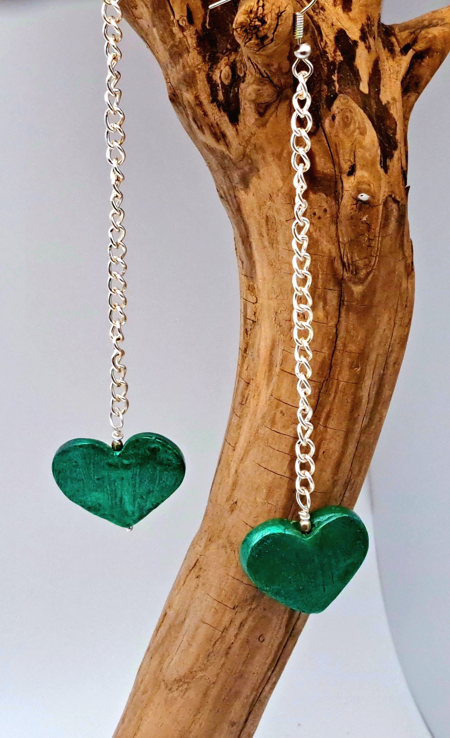 Hearts Dangle Earrings