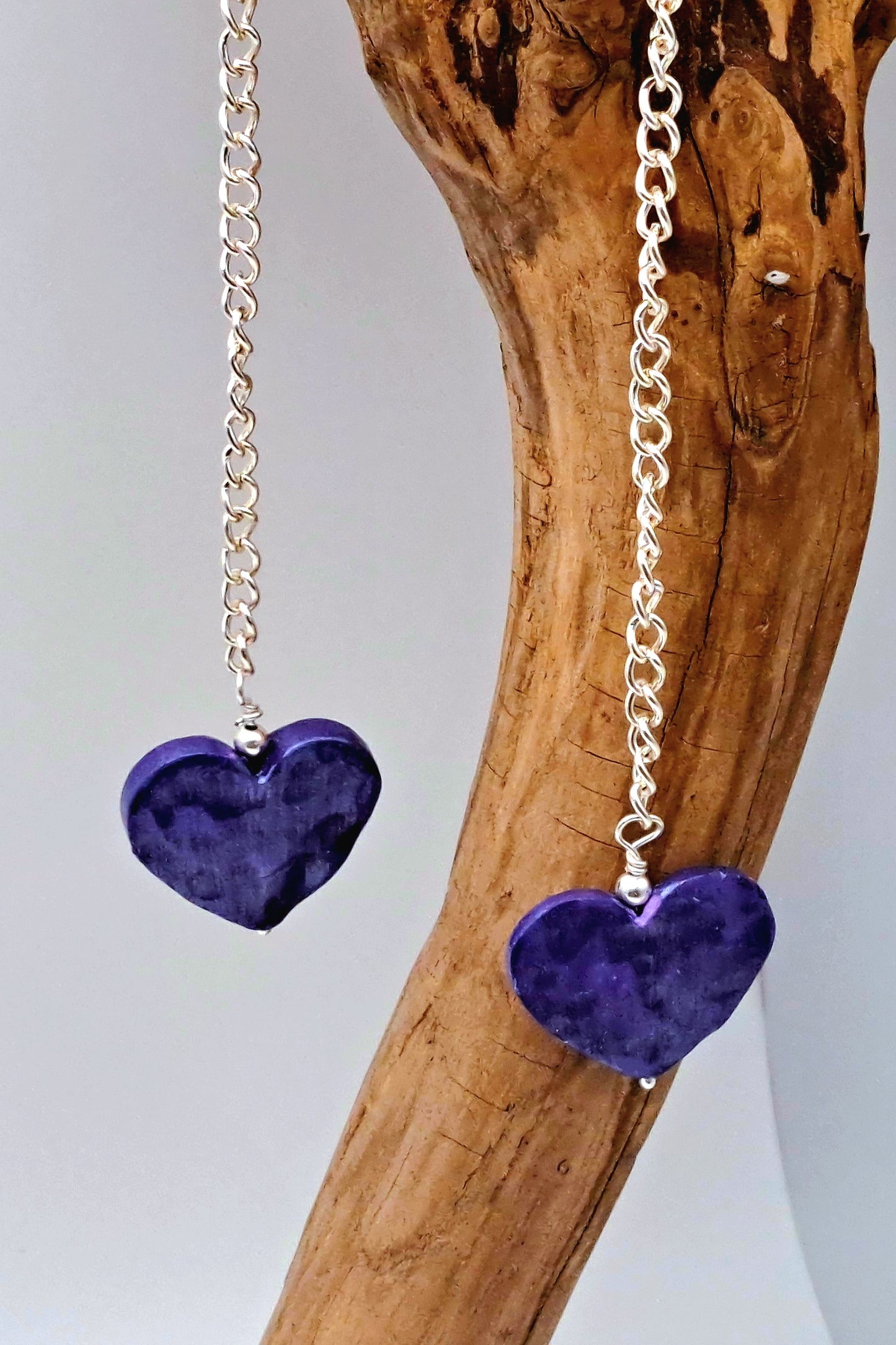 Hearts Dangle Earrings