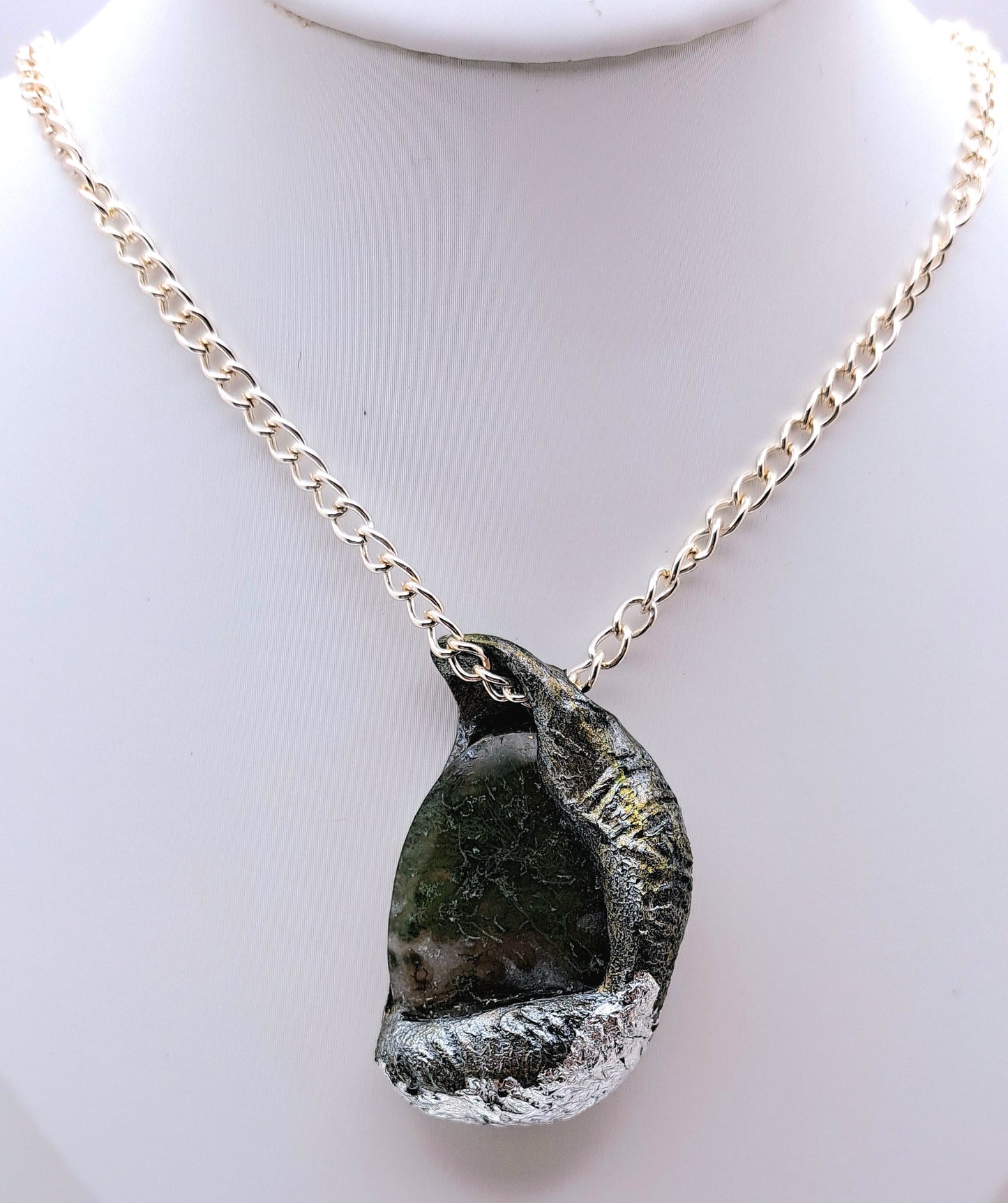 Moss Agate Pendant